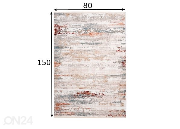 Vaip 80x150 cm mõõdud