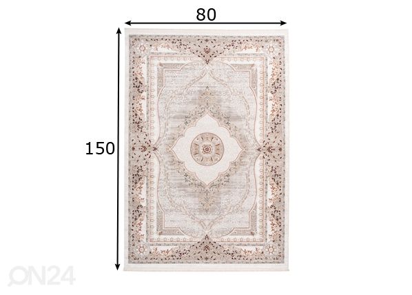 Vaip 80x150 cm mõõdud