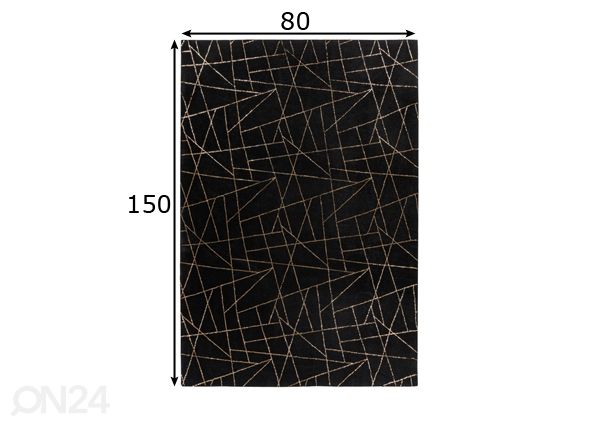 Vaip 80x150 cm mõõdud