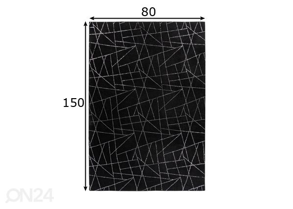 Vaip 80x150 cm mõõdud