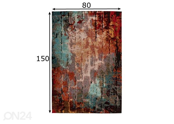 Vaip 80x150 cm mõõdud