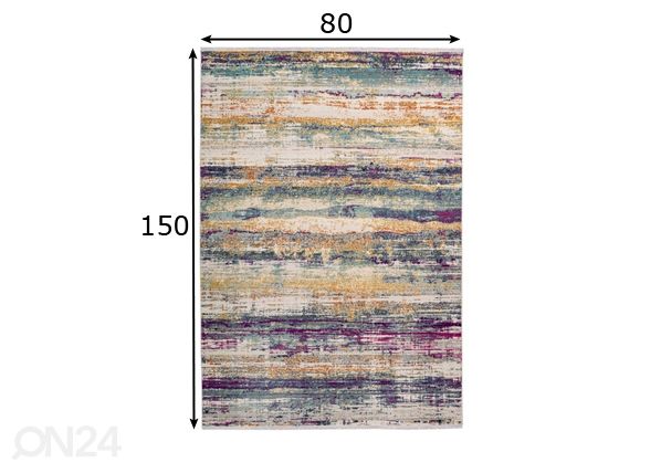 Vaip 80x150 cm mõõdud