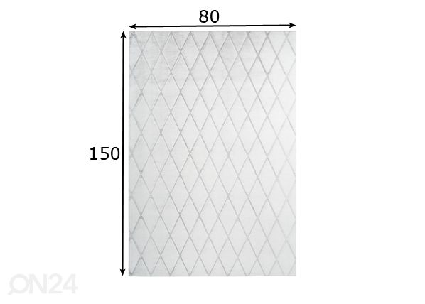 Vaip 80x150 cm mõõdud
