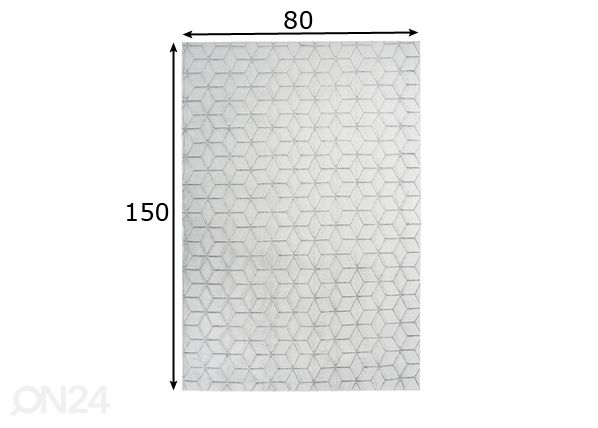 Vaip 80x150 cm mõõdud