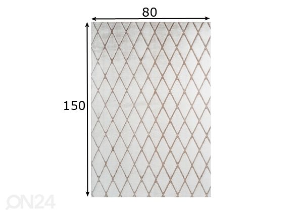 Vaip 80x150 cm mõõdud