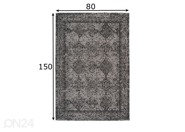 Vaip 80x150 cm mõõdud