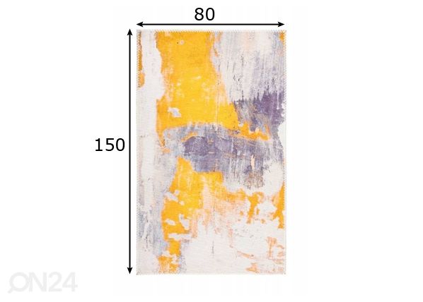 Vaip 80x150 cm mõõdud
