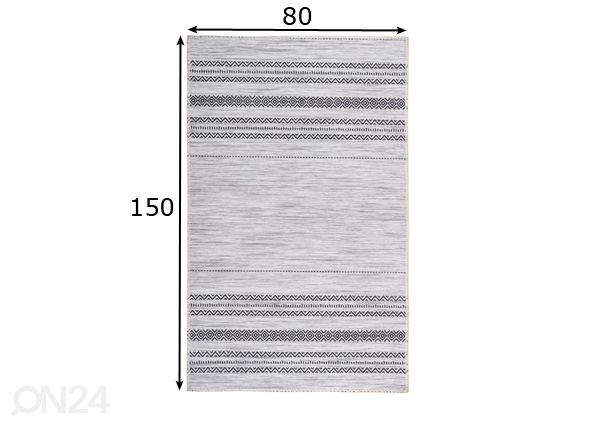 Vaip 80x150 cm mõõdud