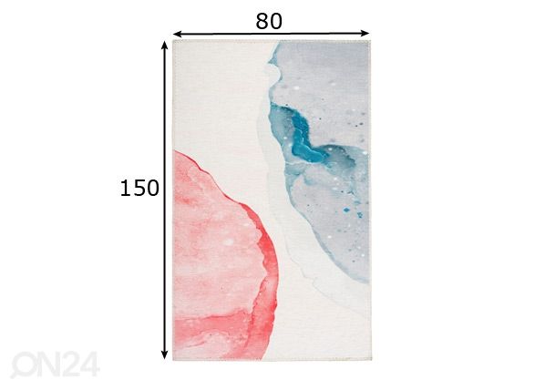 Vaip 80x150 cm mõõdud