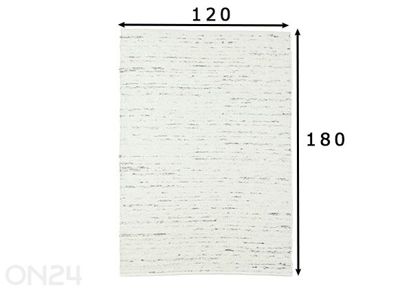 Vaip Alm Glück UNI 120x180 cm
