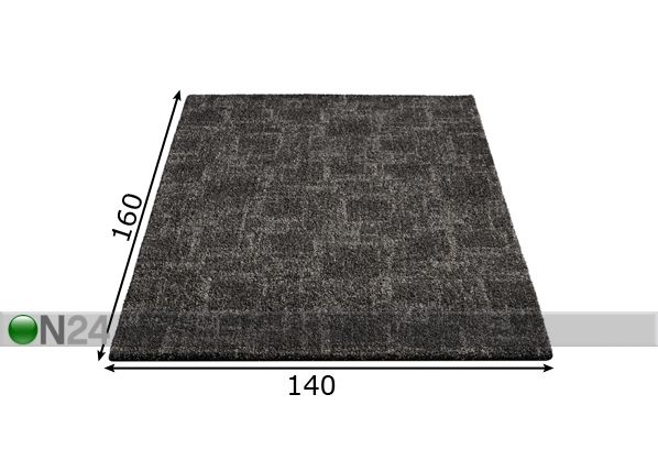 Vaip Aruba 160x240cm mõõdud