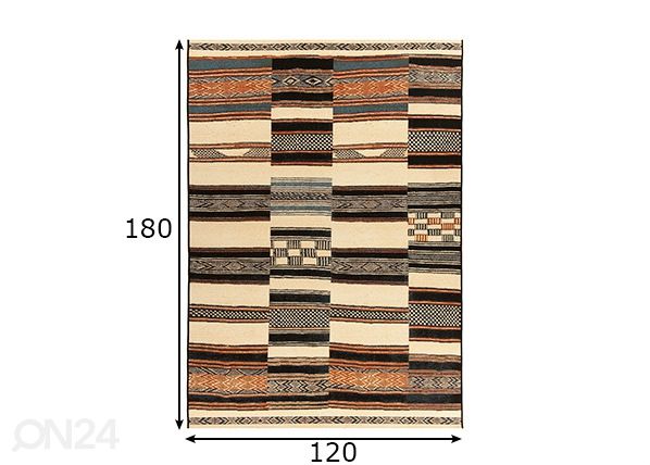 Vaip Aurora 120x180 cm mõõdud