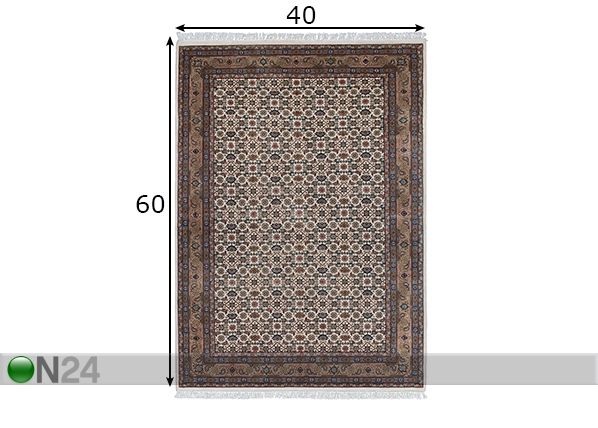 Vaip Benares Herati 40x60 cm mõõdud