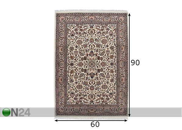 Vaip Benares Isfahan 60x90 cm mõõdud