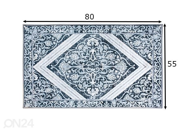 Vaip Bilbao 55x80 cm mõõdud