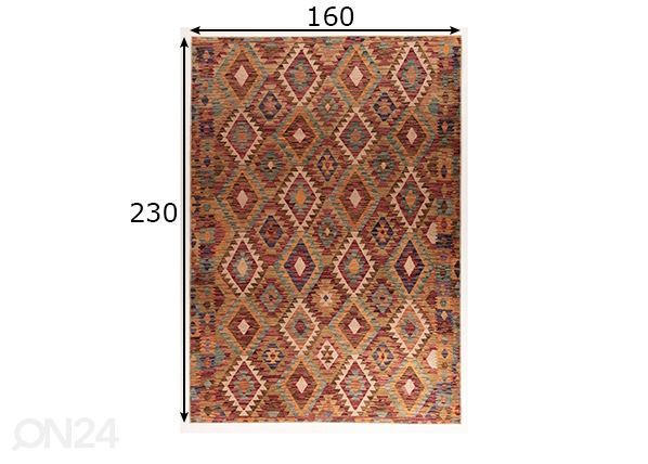 Vaip Cecilia 160x230 cm mõõdud