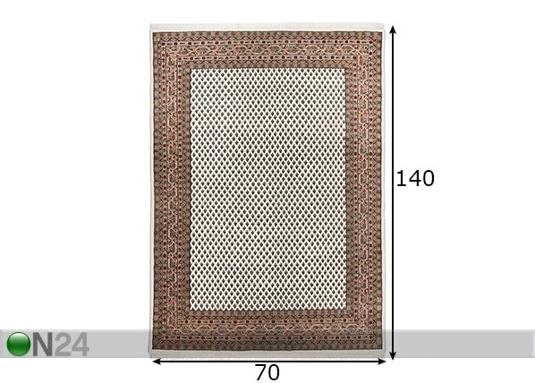 Vaip Classic 70x140 cm mõõdud