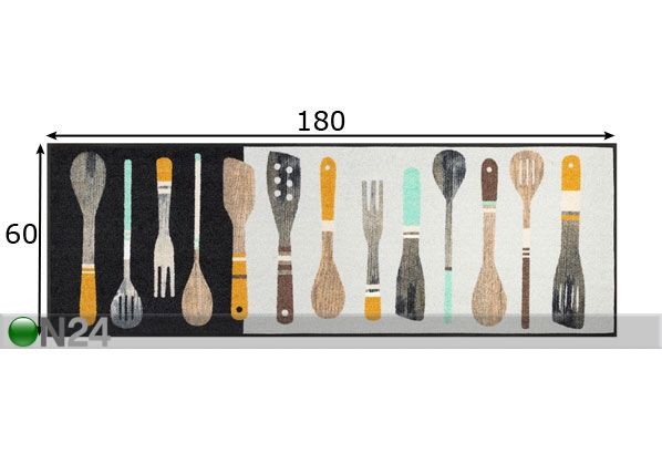 Vaip Cooking Tools 60x180 cm mõõdud