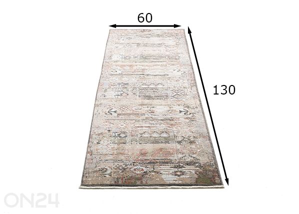 Vaip Corduletta 60x130 cm mõõdud