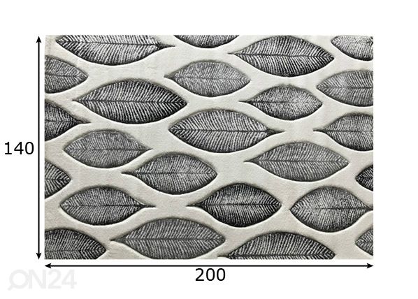 Vaip Diamond mõõdud