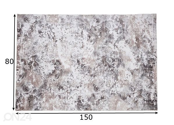 Vaip Elements Cream mõõdud