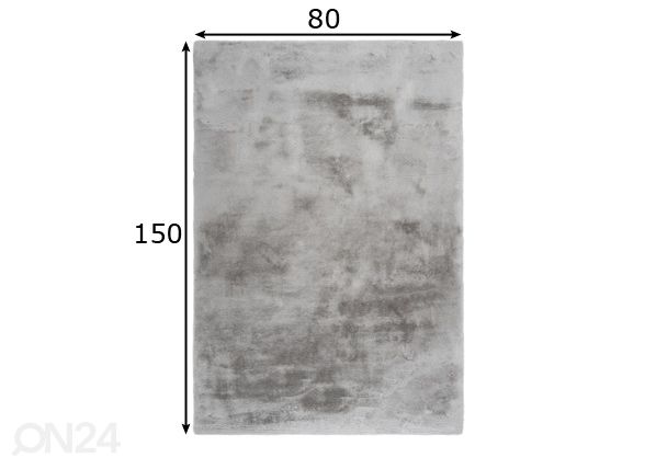 Vaip Emotion 80x150 cm mõõdud