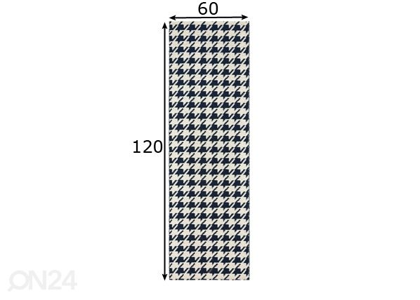Vaip Ennie V10 60x120 cm mõõdud