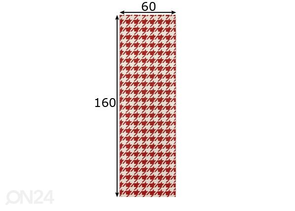 Vaip Ennie V2 60x160 cm mõõdud