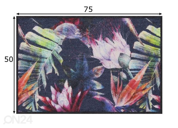 Vaip Exotic Night 50x75 cm mõõdud