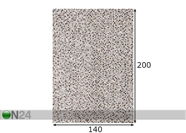 Vaip Felty 140x200 cm mõõdud