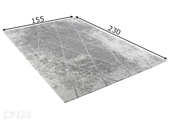 Vaip Fine lines 155x230cm mõõdud