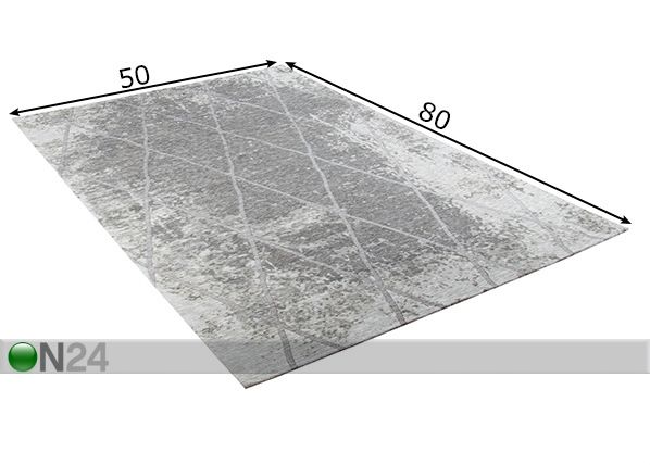 Vaip Fine lines 50x80cm mõõdud
