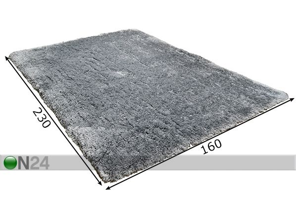Vaip Flocatic 160x230 cm mõõdud