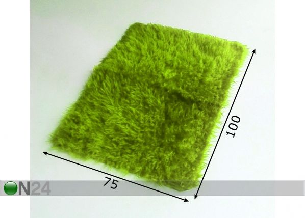 Vaip Flokati 75x100 cm mõõdud
