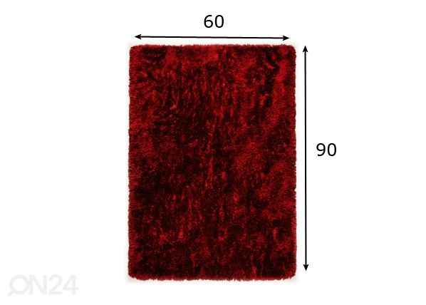 Vaip Flokato 60x90 cm mõõdud