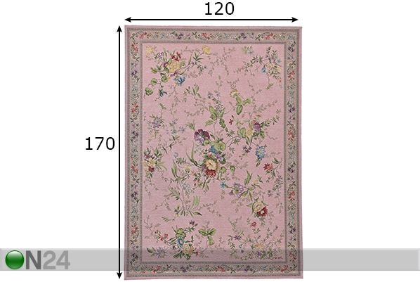 Vaip Flomi Sagrini 120x170 cm mõõdud
