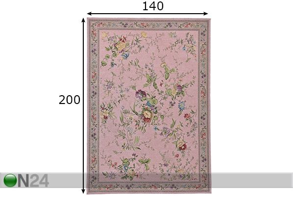 Vaip Flomi Sagrini 140x200 cm mõõdud