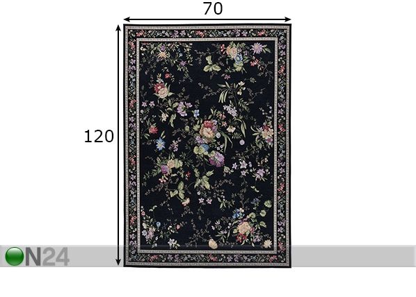 Vaip Flomi Sagrini 70x120 cm mõõdud