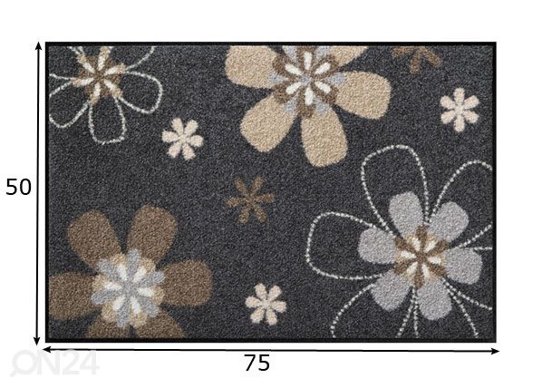 Vaip Florentina 50x75 cm mõõdud