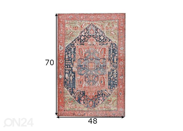 Vaip Funky Orient Heriz 48x70 cm mõõdud