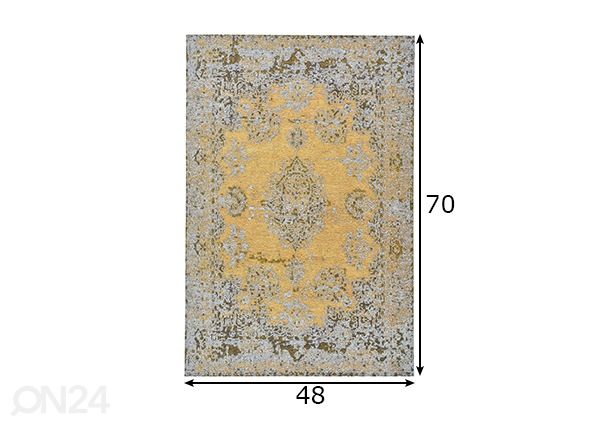 Vaip Funky Orient Kriman 48x70 cm mõõdud