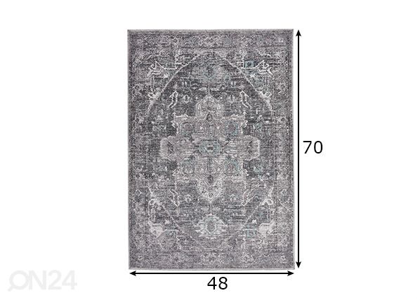Vaip Funky Orient Tabriz 48x70 cm mõõdud