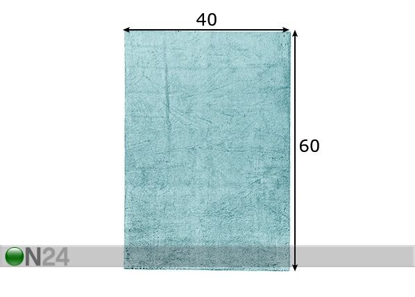 Vaip Furry 40x60 cm mõõdud