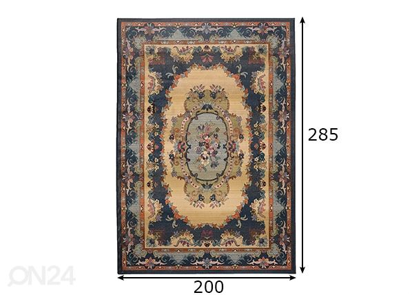 Vaip Gabiro 200x285 cm mõõdud