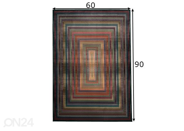Vaip Gabiro 60x90 cm mõõdud