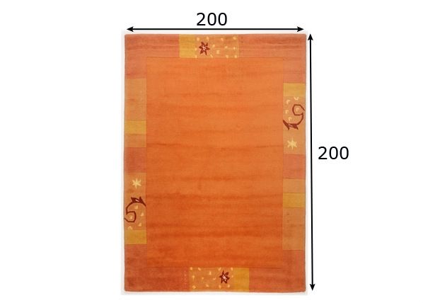 Vaip Ganges 200x200 cm mõõdud