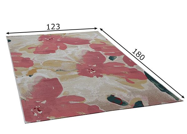 Vaip Garden Blossom 123x180cm mõõdud