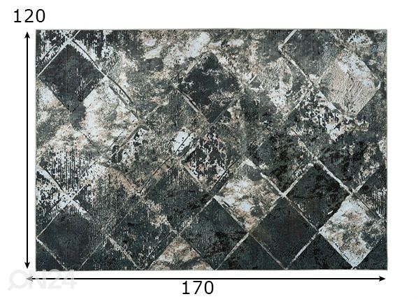 Vaip Greta Pet 120x170 cm mõõdud