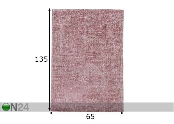 Vaip Groove 65x135 cm mõõdud