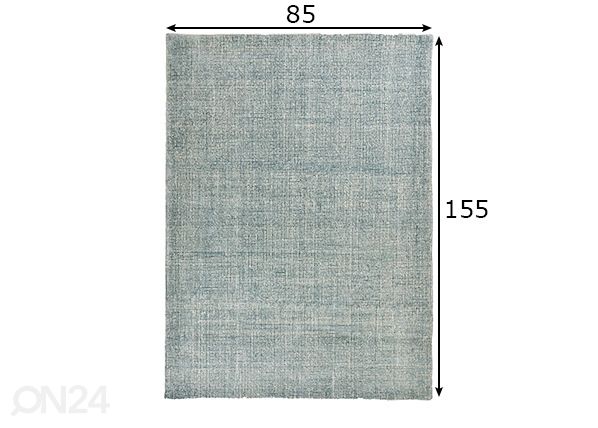 Vaip Groove 85x155 cm mõõdud